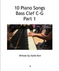 10 piano song bass clef C-G part 1