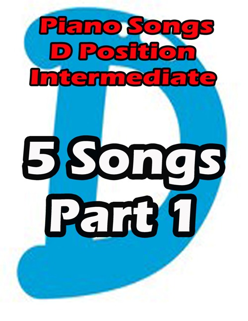 Piano sheet music D Position Intermediate