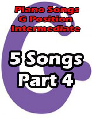 Piano sheet music G Position Intermediate