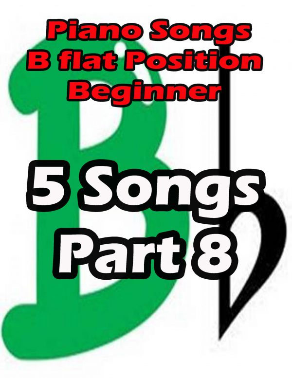 Piano Sheet Music B flat Position